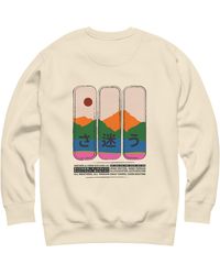 Anchor and Crew - Neutrals Natural Nomad Passenger Organic Cotton Sweatshirt - Lyst