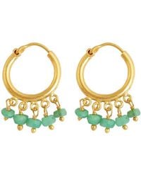 Opium Jewels - Small Hoops - Lyst