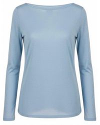 At Last - Slash-Neck Base Layer - Lyst