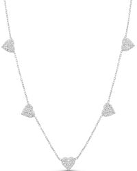 SHYMI - Multi Heart Necklace - Lyst