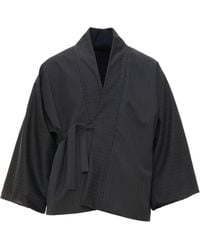 MOE - Graphite/ Twilight Wool Jacket Reversible - Lyst