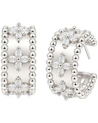 Uchi and Soto - Kinmokusei Bead Floral Earrings - Lyst