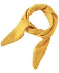 My Little Nature - Wool & Cloud Triangle Cashmere Skinny Scarf - Lyst
