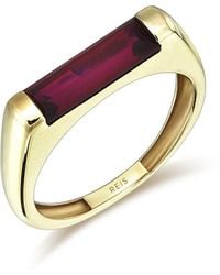 Reis Jewellery - Ruby Line Ring - Lyst