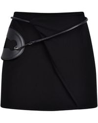Bianca Resortwear - Bruna Wrap Mini Skirt - Lyst