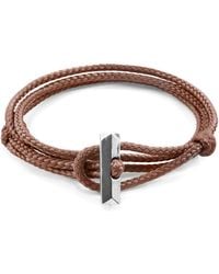 Anchor and Crew - Copper Oxford & Rope Bracelet - Lyst