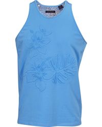 lords of harlech - Tedford Embossed Floral Tank - Lyst