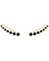 SALLY SKOUFIS - Complete Ear Climber With Made Cz Diamond Stimulant - Lyst