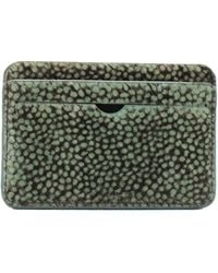 godi. - Hair-On Hide Leather Cardholder – Slim Cowhide Wallet - Lyst