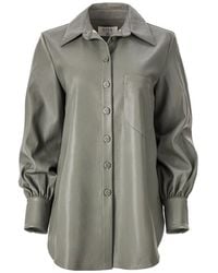 Lita Couture - Vegan-Leather Shirt - Lyst