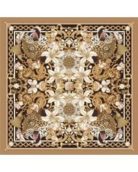 Emily Carter - The Leopard & Lily Wool Scarf - Lyst