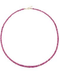 Bombyx House - Sapphire Bead Necklace - Lyst