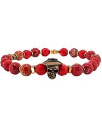 Ebru Jewelry - Cowboy Hat Skull Bracelet - Lyst