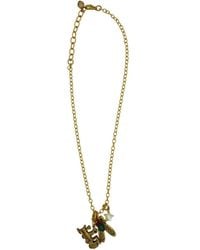 Vickisarge - Yuletide Ride The Train Charm Necklace - Lyst