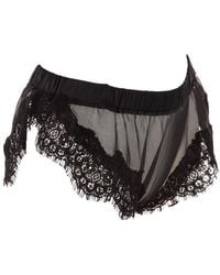 Belle -et-BonBon - Eva Noir French Knicker - Lyst