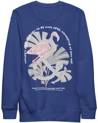 Anchor and Crew - Team Royal Flamingo Another Good Day Cotton Blend Sweatshirt - Lyst
