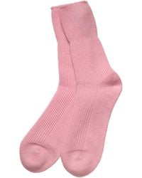 Cove - Cashmere Pink Bed Socks - Lyst