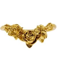 Lee Renee - Rose Chevron Ring – Gold - Lyst