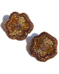 Simitri - Antique Bloom Mini Earrings - Lyst