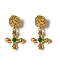 Kybele Studio - Byzantine Earrings - Lyst