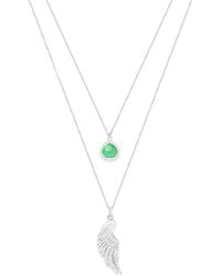 Seven Saints - Archangel Raphael Angel Of Healing Necklace - Lyst