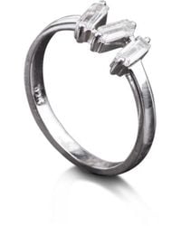 The Jewellery Store London - Topaz Baguette Cut Ring - Lyst