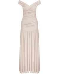 NAZLI CEREN - Purley Jersey Long Dress - Lyst
