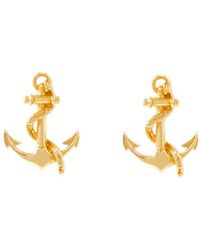 Lee Renee - Anchor Earrings - Lyst