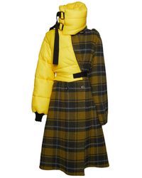 SVETA Milano - Kensington Coat With Overlapped Down Jacket - Lyst