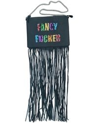 Any Old Iron - Fancy Fucker Fringe Large Leather Bag - Lyst