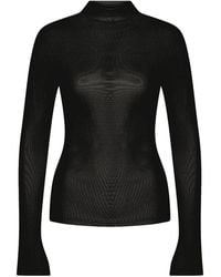 NAZLI CEREN - Jenn Rollneck Sweater - Lyst