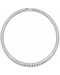 The M Jewelers - The Thin Tennis Necklace - Lyst