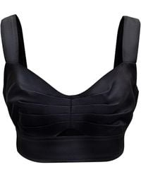 Smart and Joy - Taffeta Top- Bra - Lyst