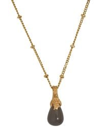 Claire Hill Designs - Moonstone Lichen Pendant Necklace - Lyst