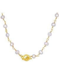 Iris London - Anna Pearl Necklace - Lyst