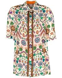 Lalipop Design - Boho Style Viscose Shirt - Lyst