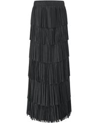 Smart and Joy - Tiered Frill Mesh Skirt - Lyst