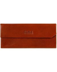 Time Resistance - Foldable Cognac Leather Glasses Case For - Lyst