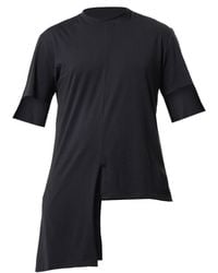 Metamorph - Cotton Asymmetrical T-Shirt - Lyst
