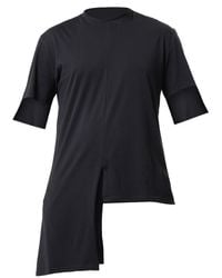 Metamorph - Cotton Asymmetrical T-Shirt - Lyst
