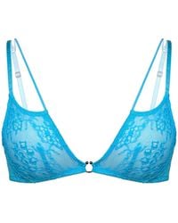 MONIQUE MORIN LINGERIE - Amphitrite Bralette Flame - Lyst