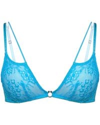 MONIQUE MORIN LINGERIE - Amphitrite Bralette Flame - Lyst