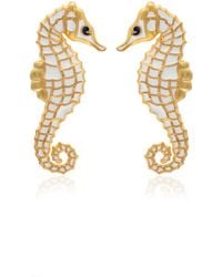 Milou Jewelry - Seahorse Earrings - Lyst
