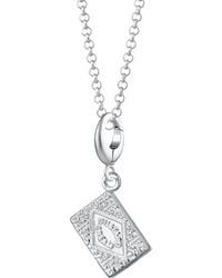 Lily Charmed - Sterling Custard Cream Biscuit Charm Necklace - Lyst