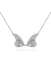 Far East Jewelry - Handcrafted Love Butterfly Necklace - Lyst