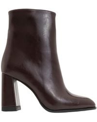 Prologue Shoes - Jewel Burgundy Cilt High Heel Boot - Lyst