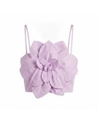 Yumi Kim - Sahara Lilac Linen Top - Lyst