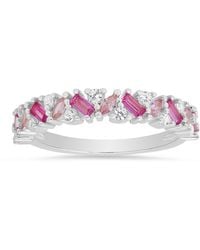 Kylie Harper - Sterling Multi-Shape Ombre Band Ring - Lyst