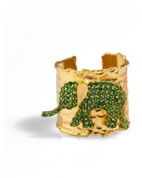 Ebru Jewelry - Guardian Elephant Chunky Adjustable Ring - Lyst
