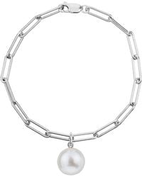 Ora Pearls - Aetia Large Pearl Chain Bracelet - Lyst